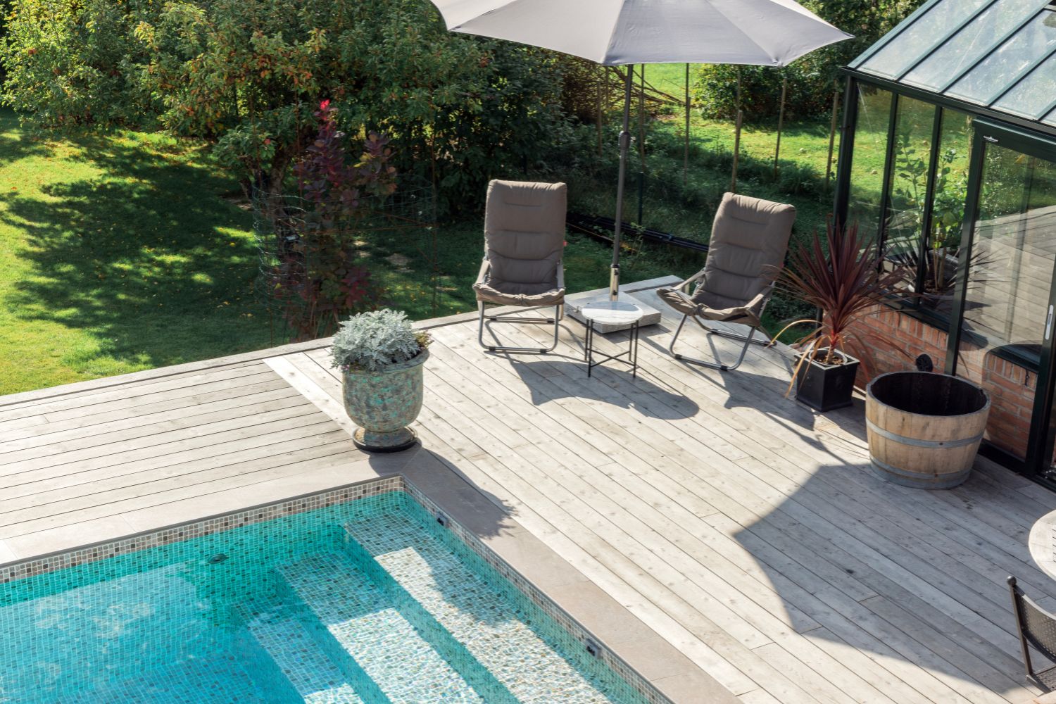 Holzterrasse von Organowood