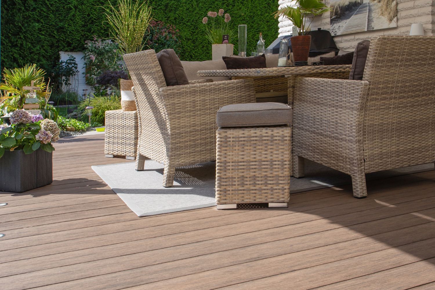 Terrasse aus Vivadeck WPC