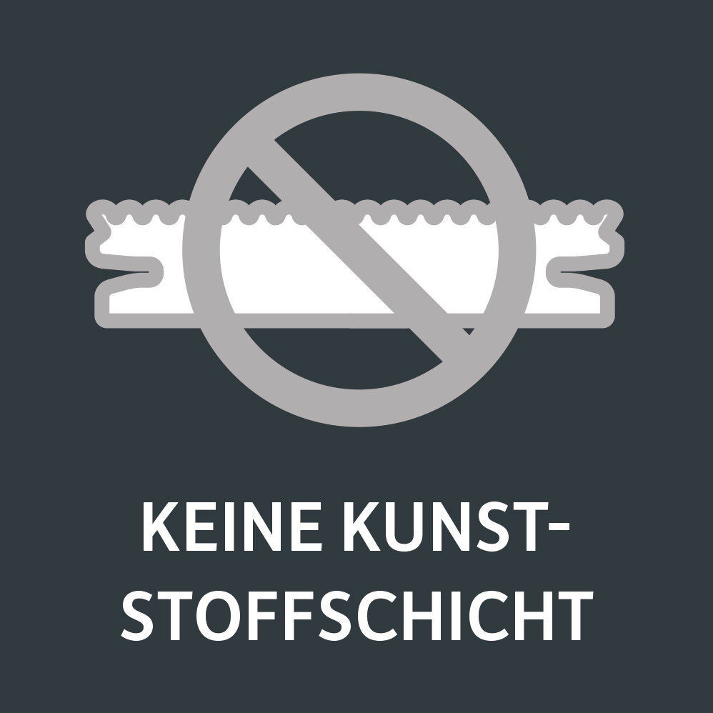 Keine Kunststoffschicht bei megawood Terrassen