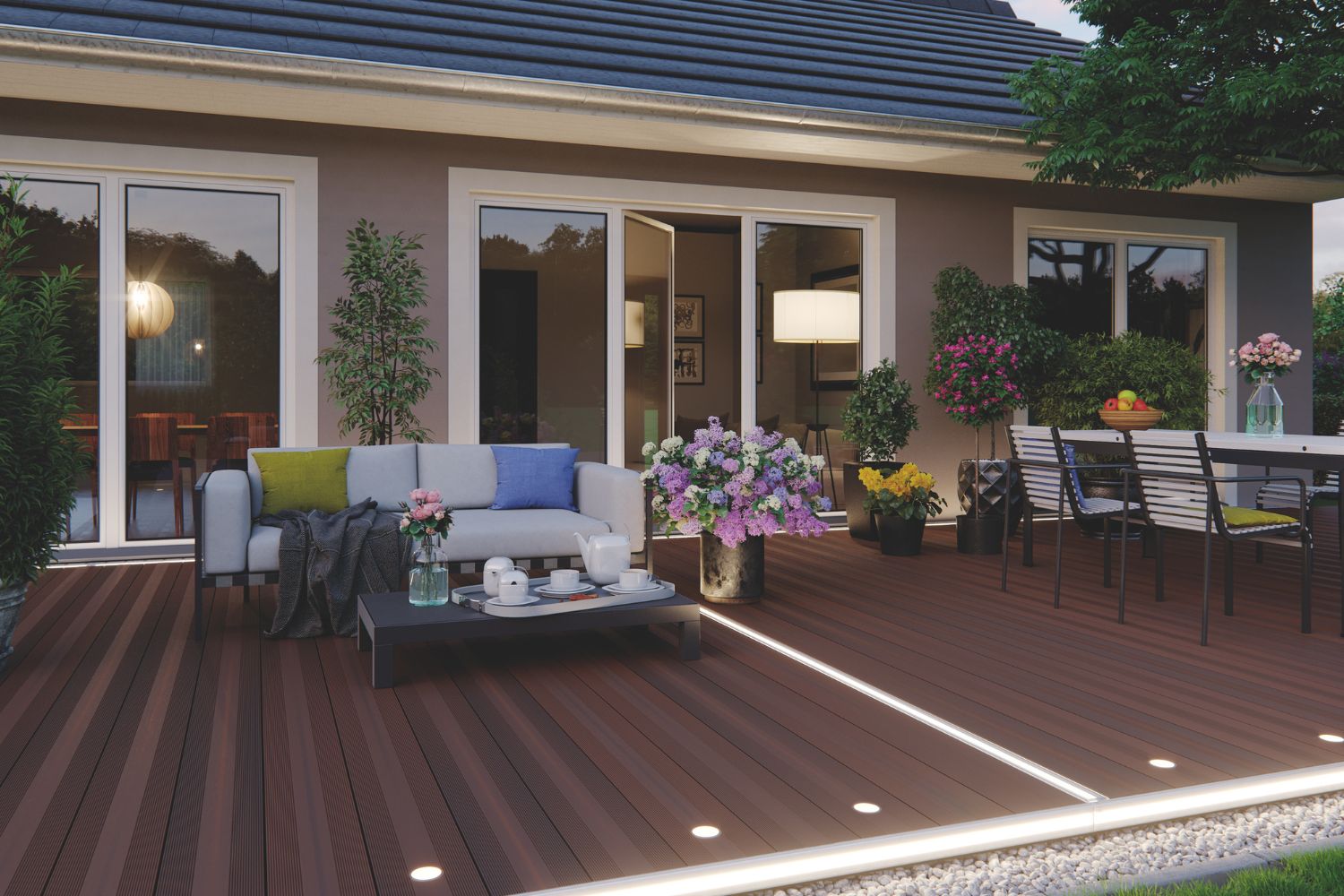 Megalite Lichter für GCC Terrasse von megawood