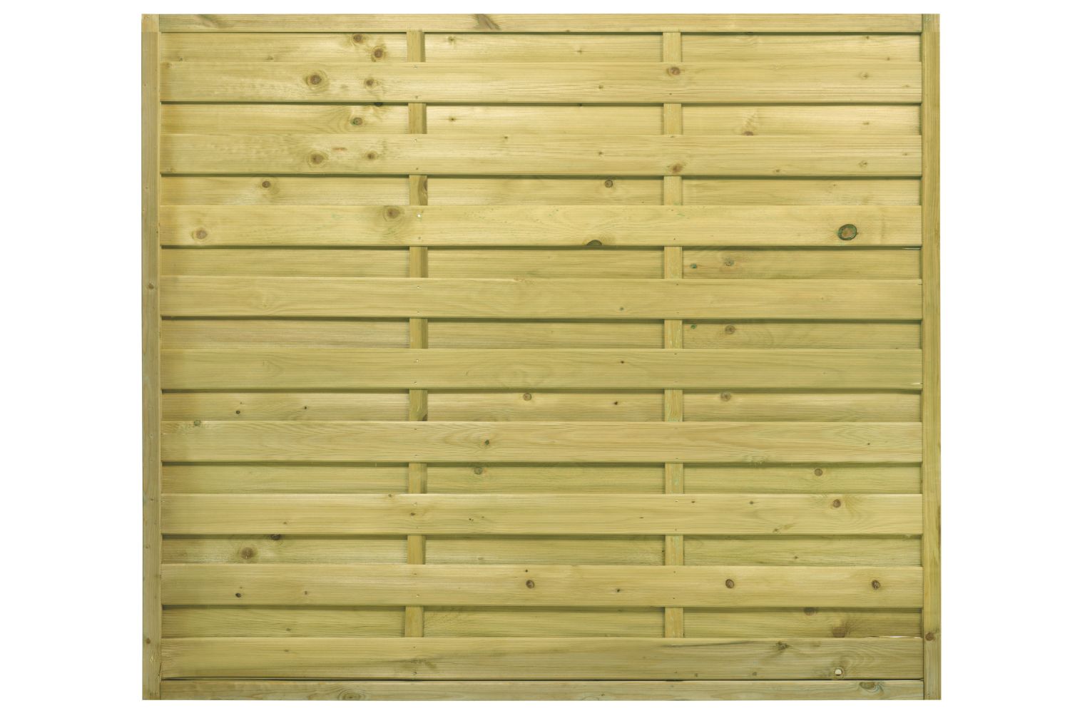 Föhr Dichtzaun aus KDI in breit