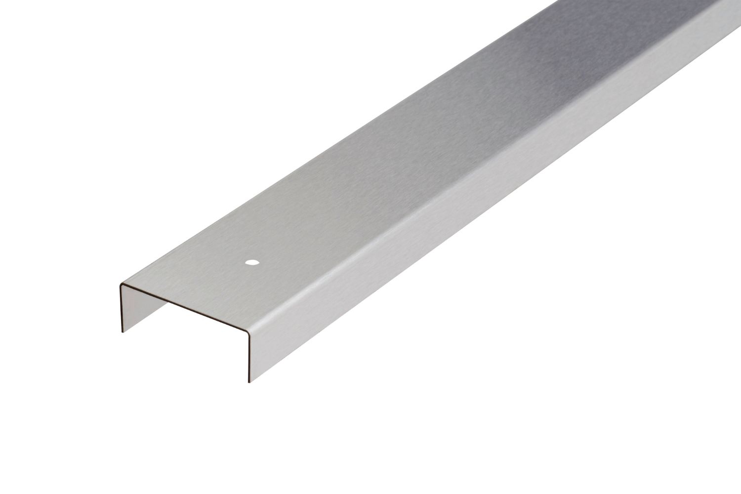 Abdeckprofil Aluminium für Schwartenzaun Langeeog aus KDI