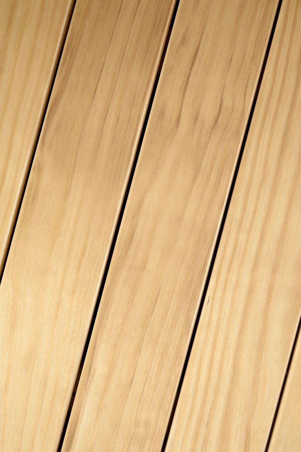 Verlegungsbeispiel von Terrassendiele aus Accoya