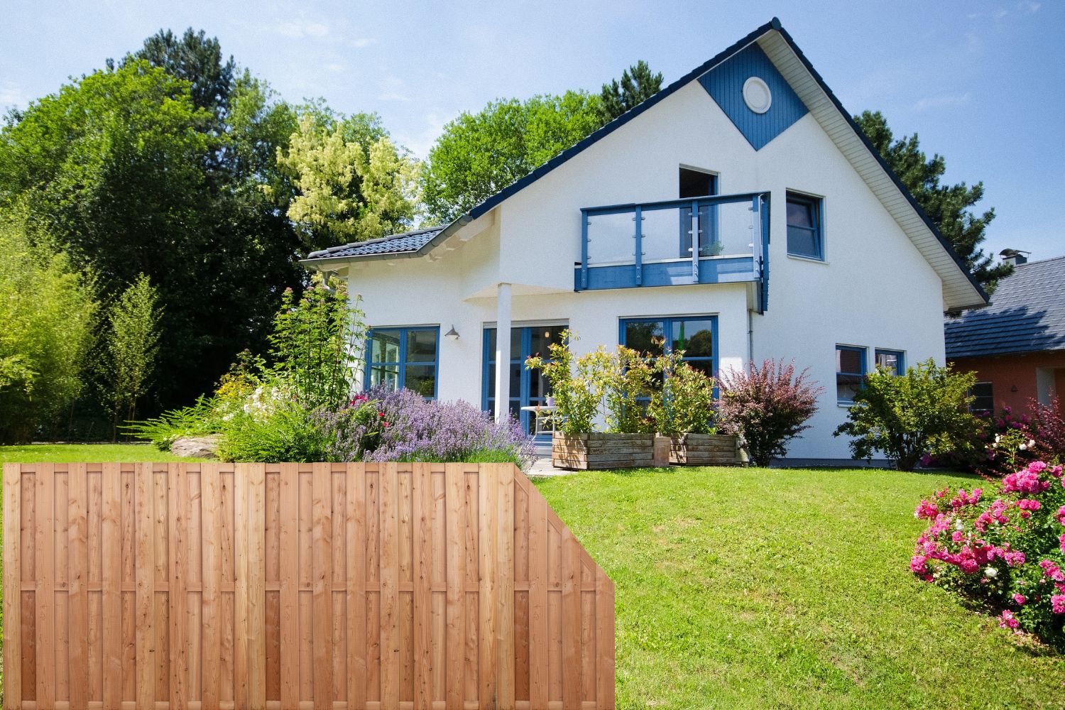 Ambiente VivaView NEWA RUSTIC Bretterzaun