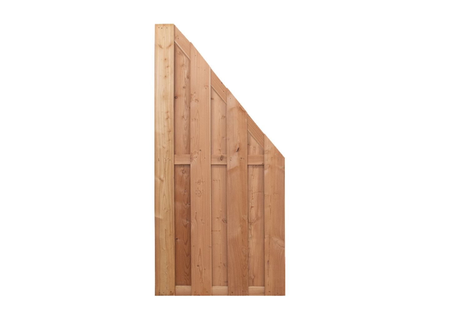 VivaView NEWWA RUSTIC Bretterzaun Abschlusselement