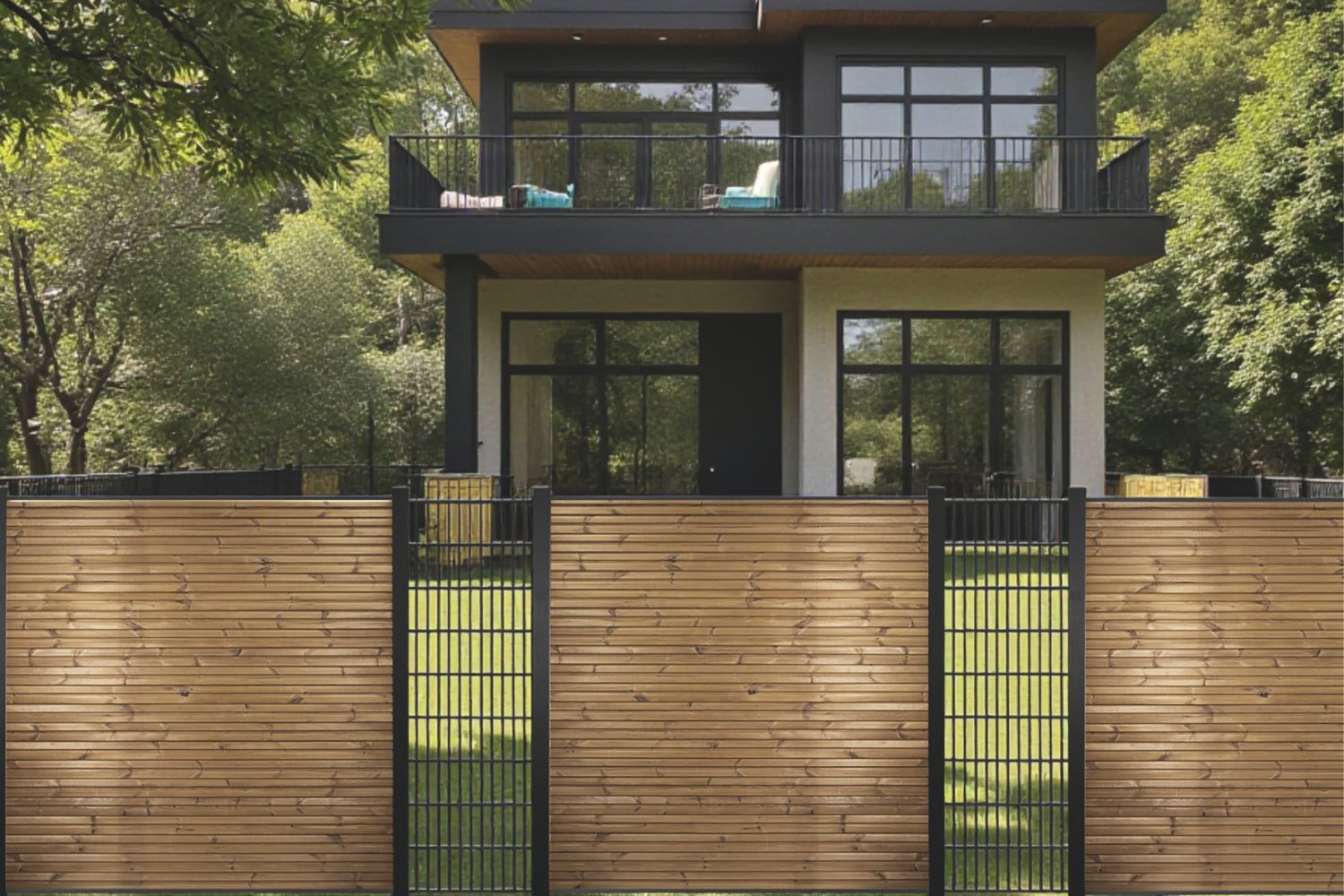 Nordstrand Duo TMT Zaun Ambiente