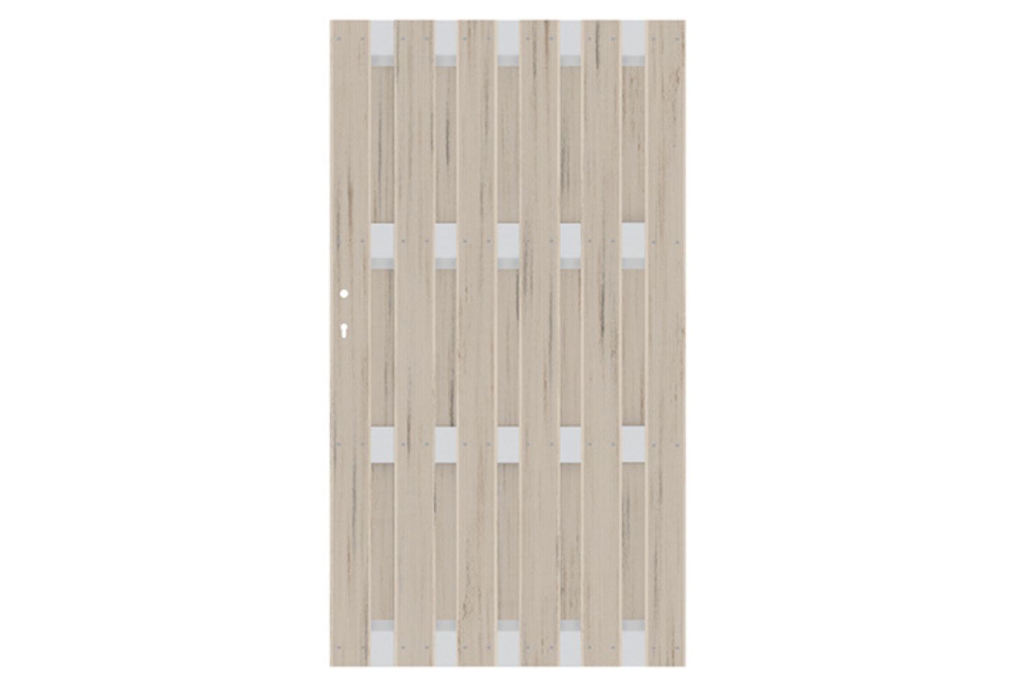 Traumgarten Jumbo WPC-Tor Alu Sand