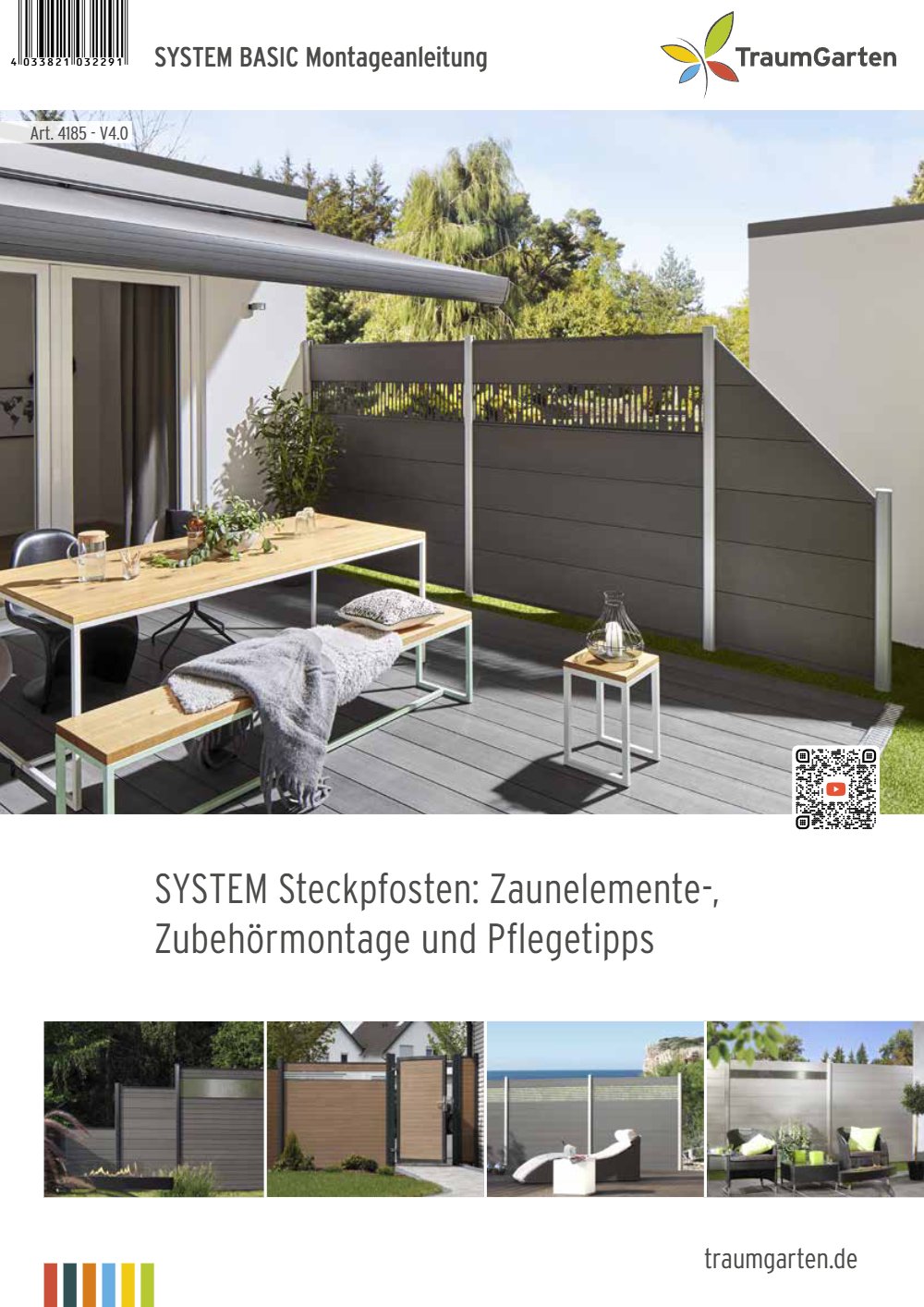 SYSTEM-Basic-Steckpfosten Montageanleitung